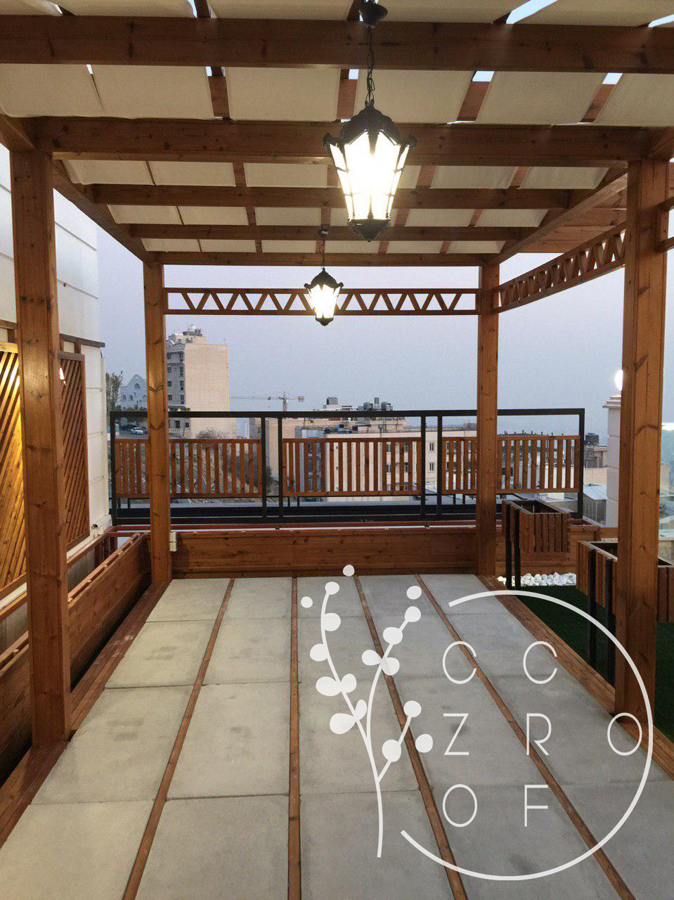 روف گاردن ccz roof