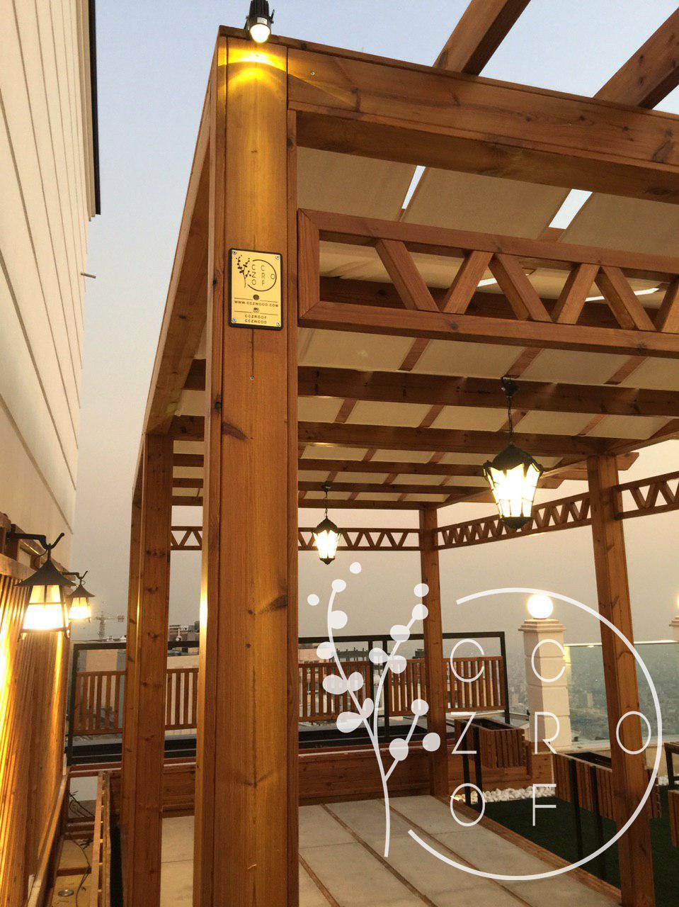 روف گاردن ccz roof